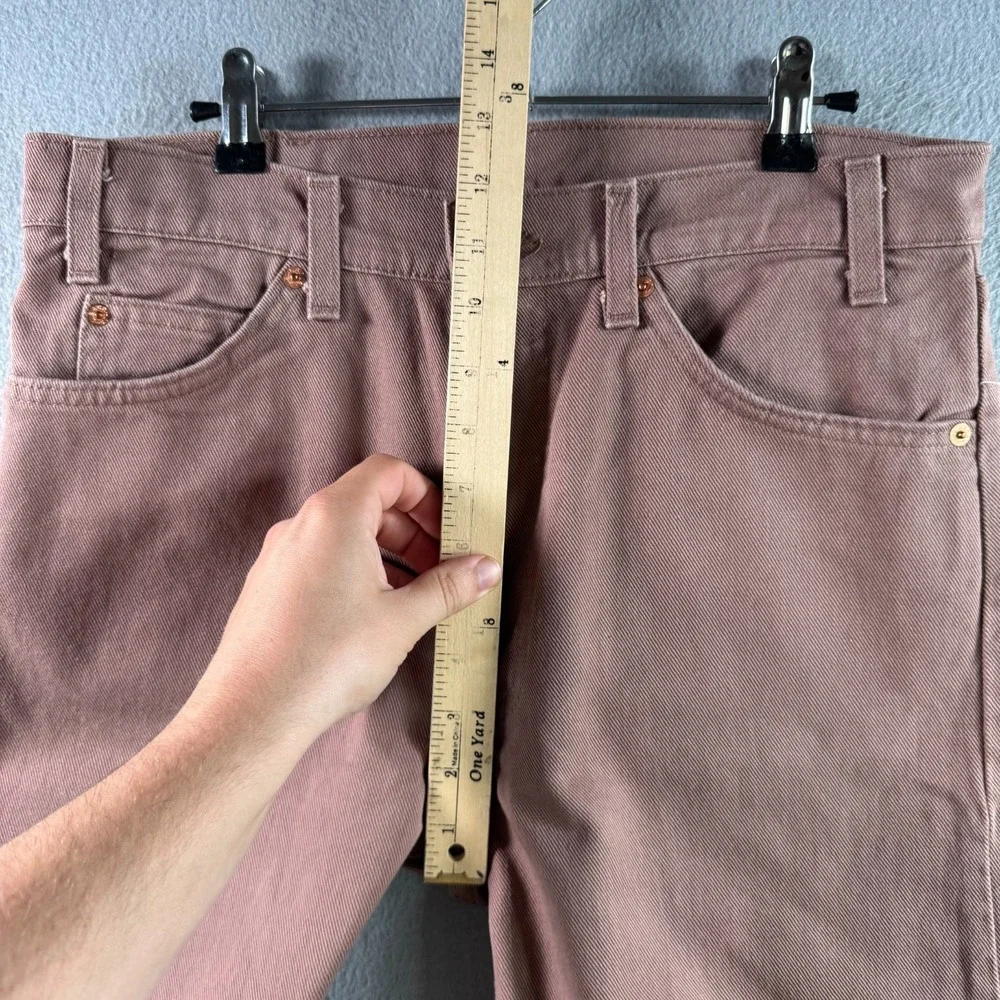 Vintage Levis Jeans Mens 34x32 (Fits 32x31) White Tab 501 Straight 80s USA